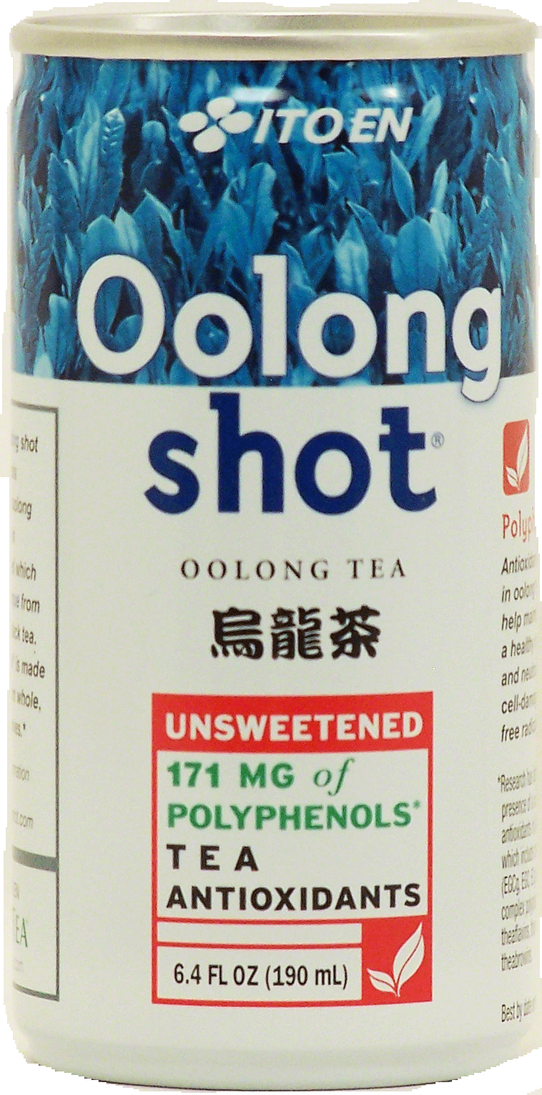 ITO EN  Oolong shot, unsweetened, 171 mg of polypenols Full-Size Picture